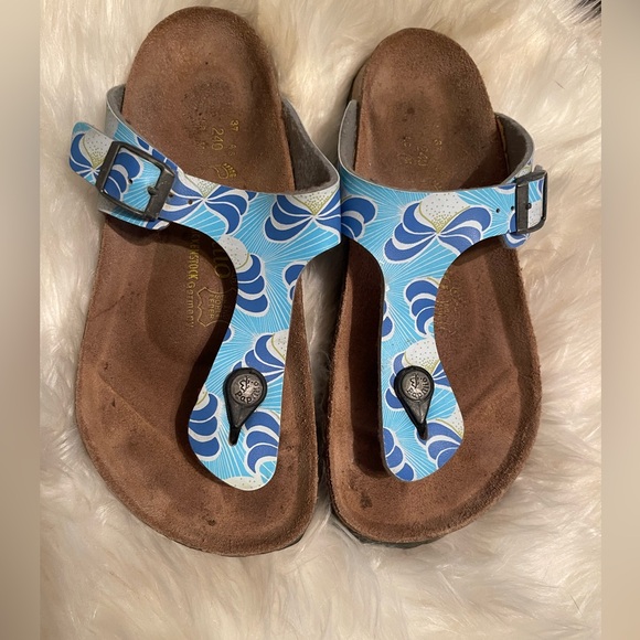 Birkenstock Papillio Women’s Sz 6 Boho Sandal Spring Pattern - Picture 3 of 11